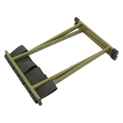 Silla de camping plegable verde