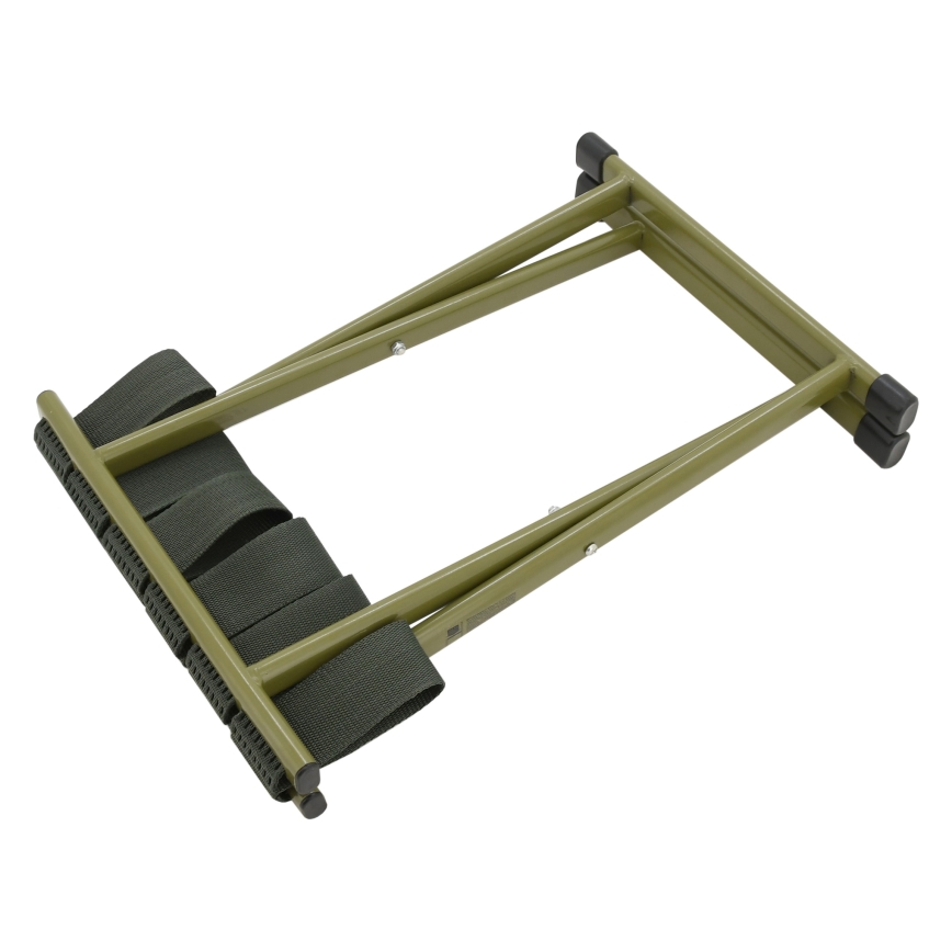 Silla de camping plegable verde