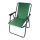 Silla de camping plegable verde