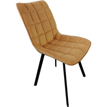 Silla de comedor ADINA amarillo