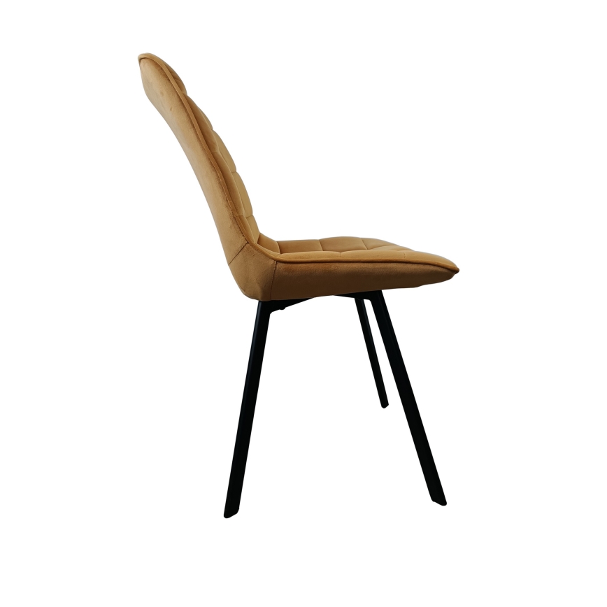 Silla de comedor ADINA amarillo