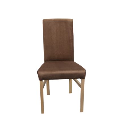 Silla de comedor ALISON marrón/haya