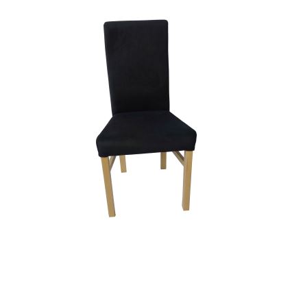 Silla de comedor ALISON negro/haya