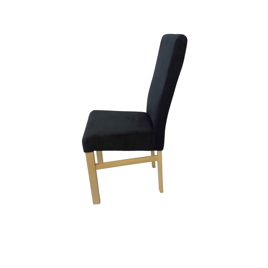 Silla de comedor ALISON negro/haya