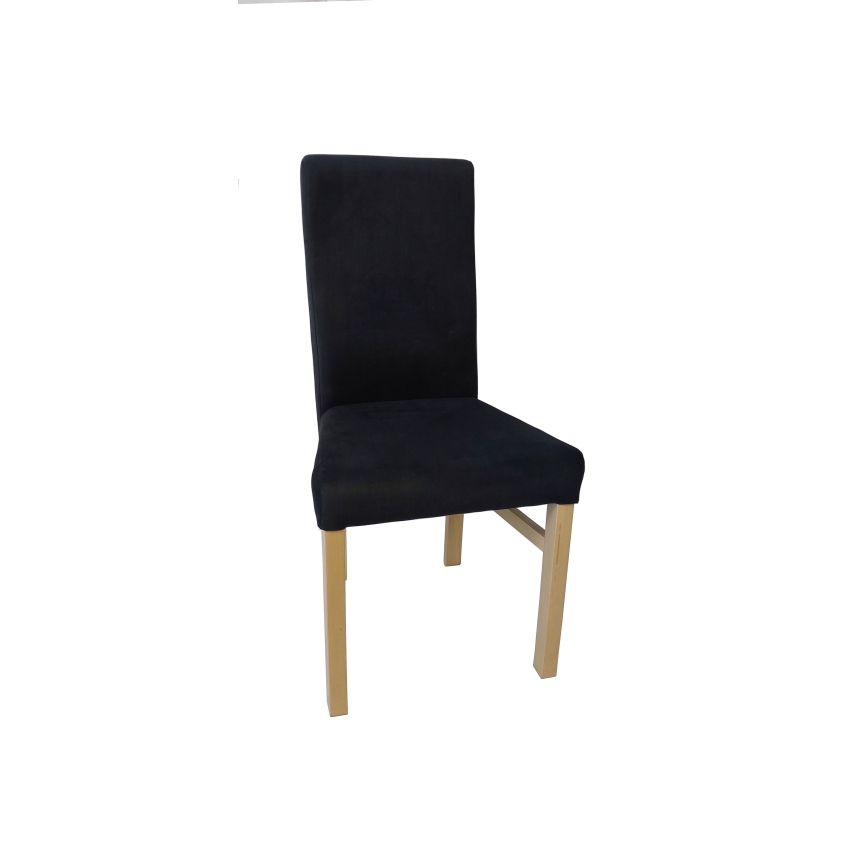 Silla de comedor ALISON negro/haya