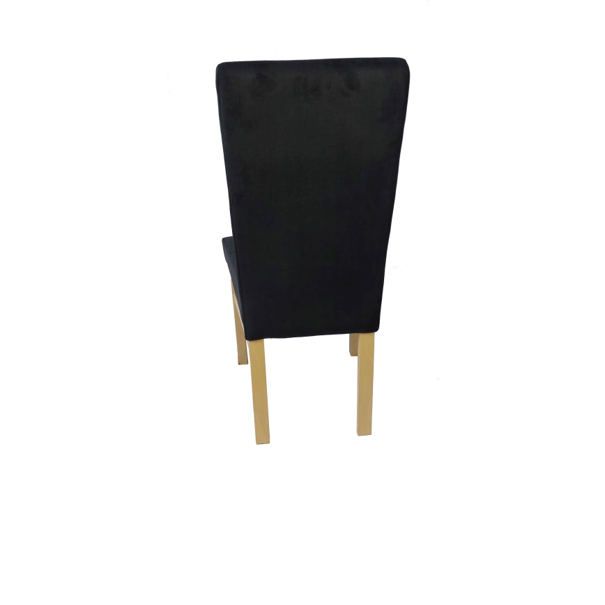 Silla de comedor ALISON negro/haya