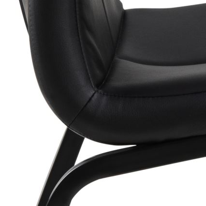 Silla de comedor AMAL 1 pz negro