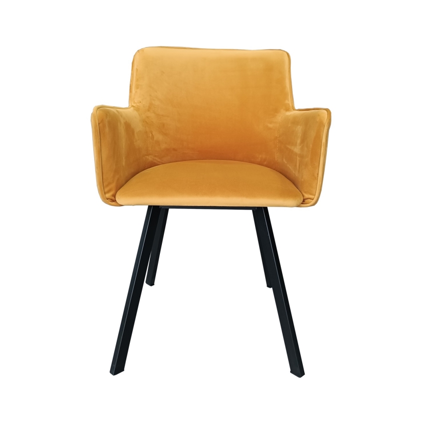 Silla de comedor AMELIA naranja