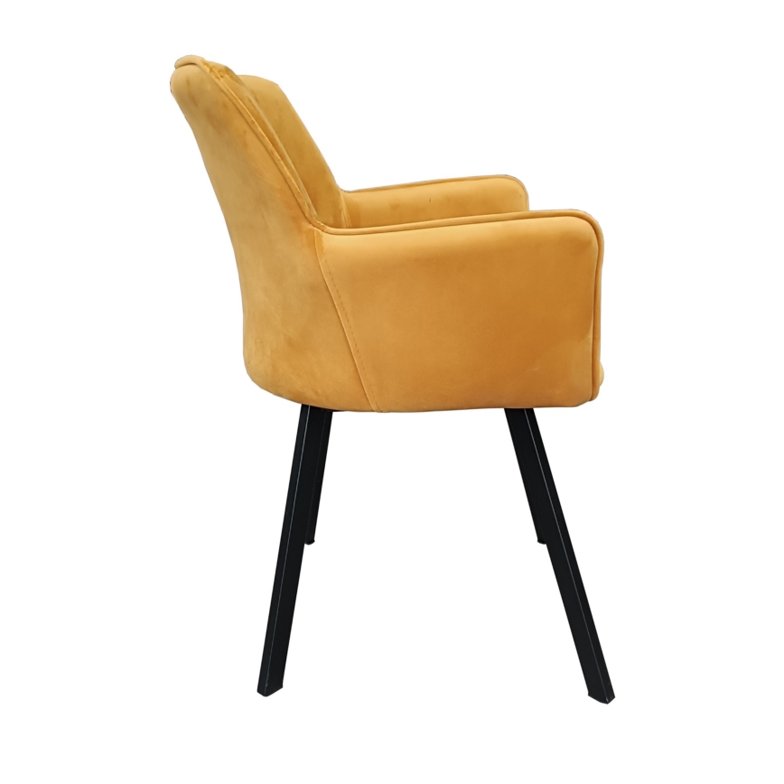 Silla de comedor AMELIA naranja