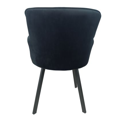 Silla de comedor AMELIA negro
