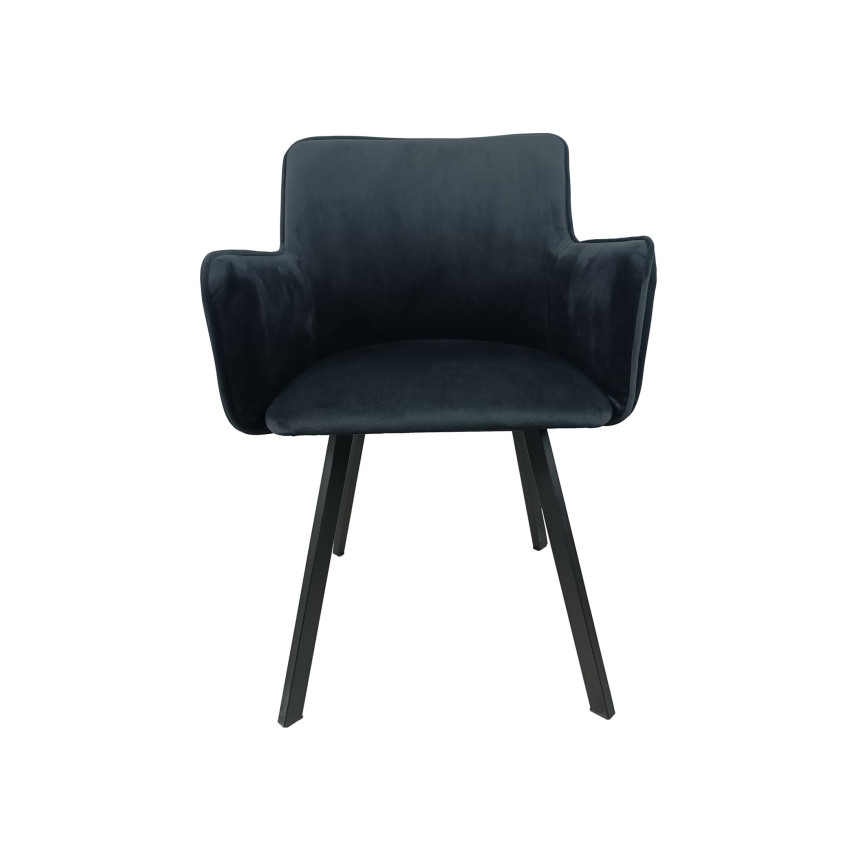 Silla de comedor AMELIA negro