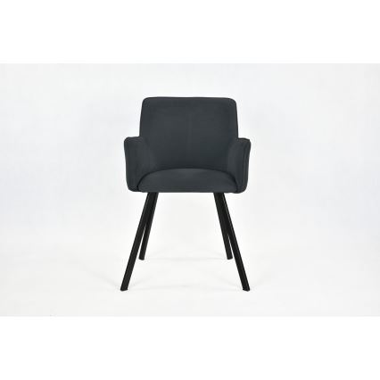 Silla de comedor AMELIA negro