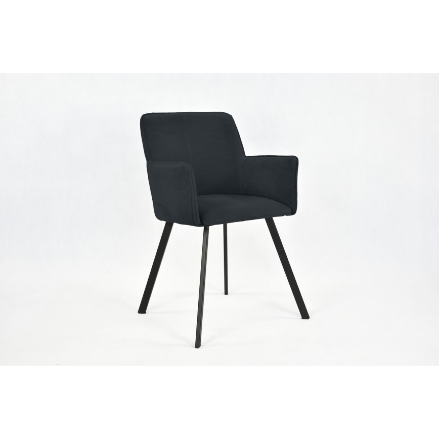 Silla de comedor AMELIA negro
