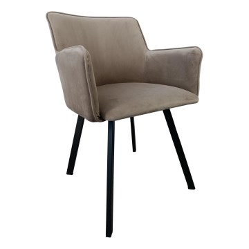 Silla de comedor AMELIA taupe