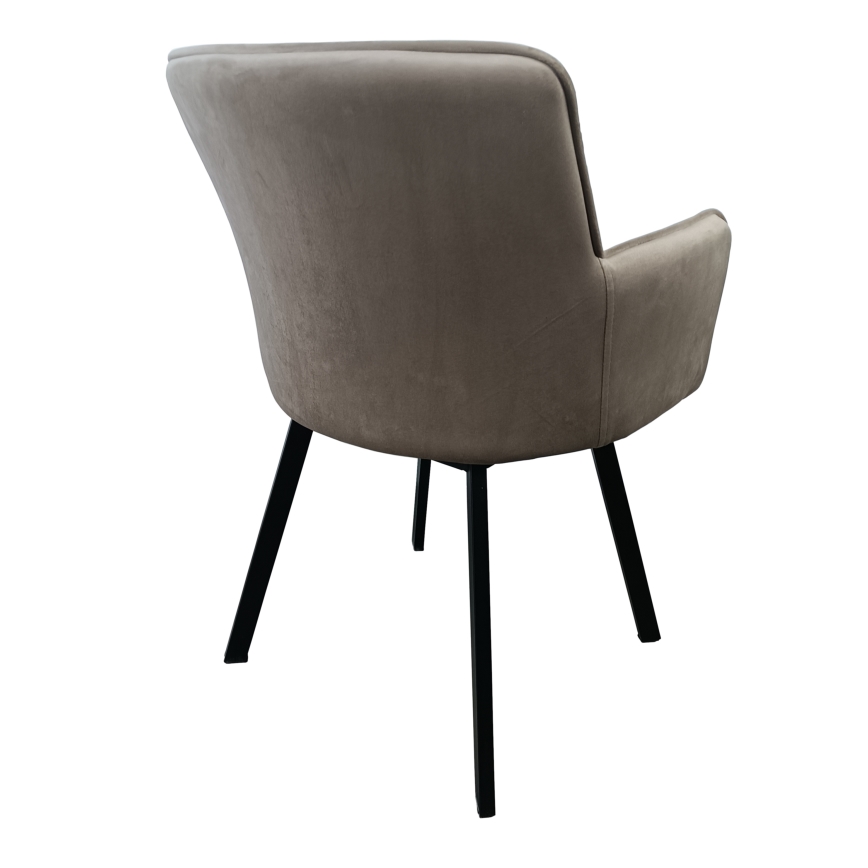 Silla de comedor AMELIA taupe