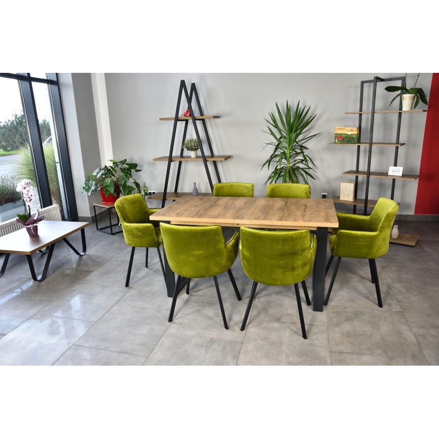 Silla de comedor AMELIA verde