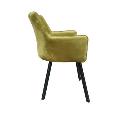 Silla de comedor AMELIA verde