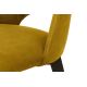 Silla de comedor BOVIO 86x48 cm amarillo/haya
