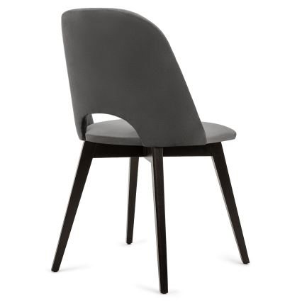 Silla de comedor BOVIO 86x48 cm gris/haya