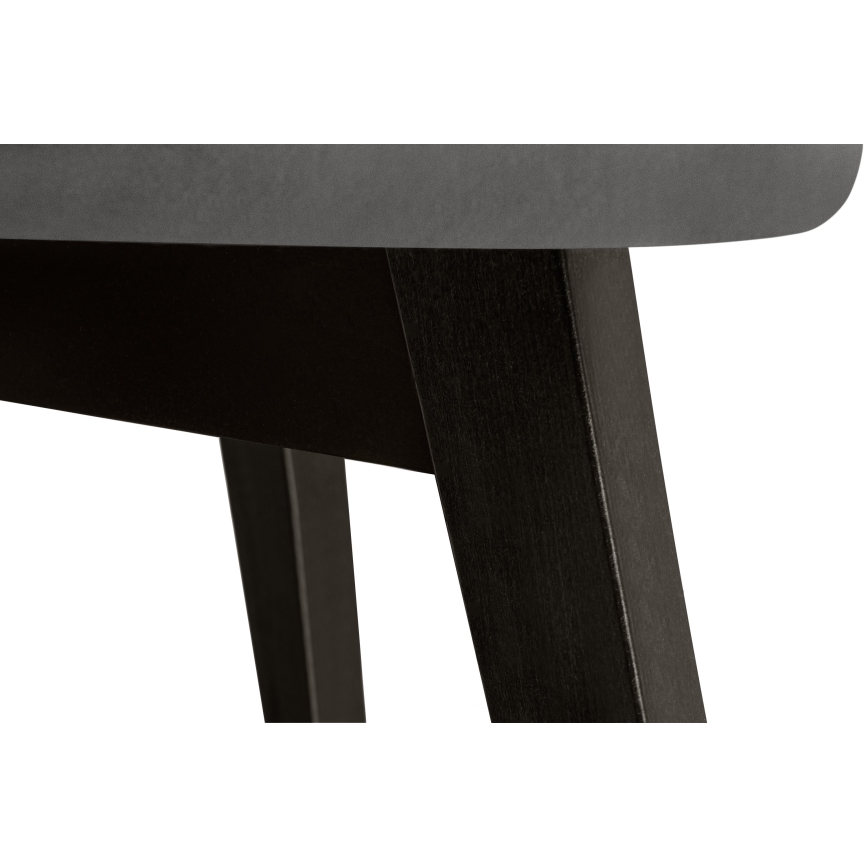 Silla de comedor BOVIO 86x48 cm gris/haya