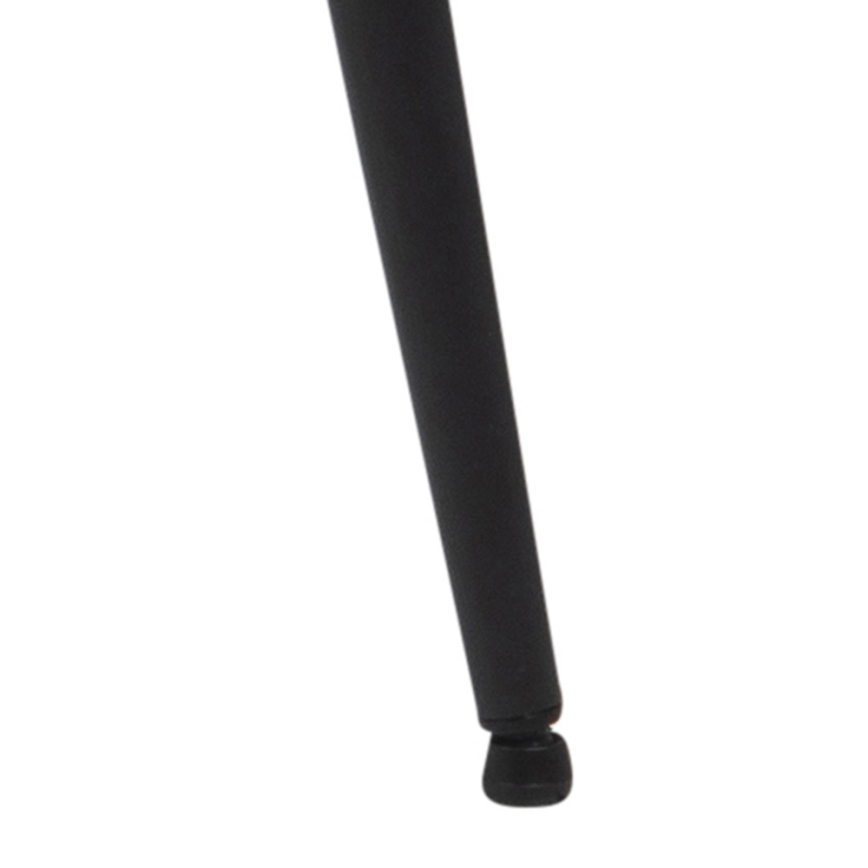 Silla de comedor con reposabrazos AYLIN 1 pz negro