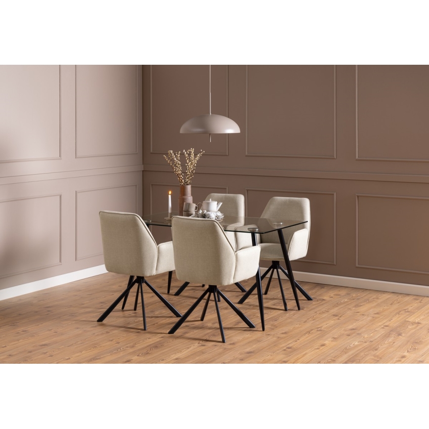 Silla de comedor ESME 1 pz beige