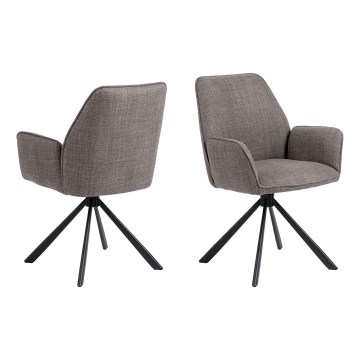 Silla de comedor ESME 1 pz gris
