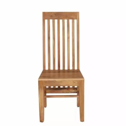 Silla de comedor HINA 110x45 cm madera maciza/árbol de mango