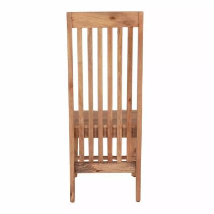 Silla de comedor HINA 110x45 cm madera maciza/árbol de mango
