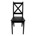 Silla de comedor NATE negro
