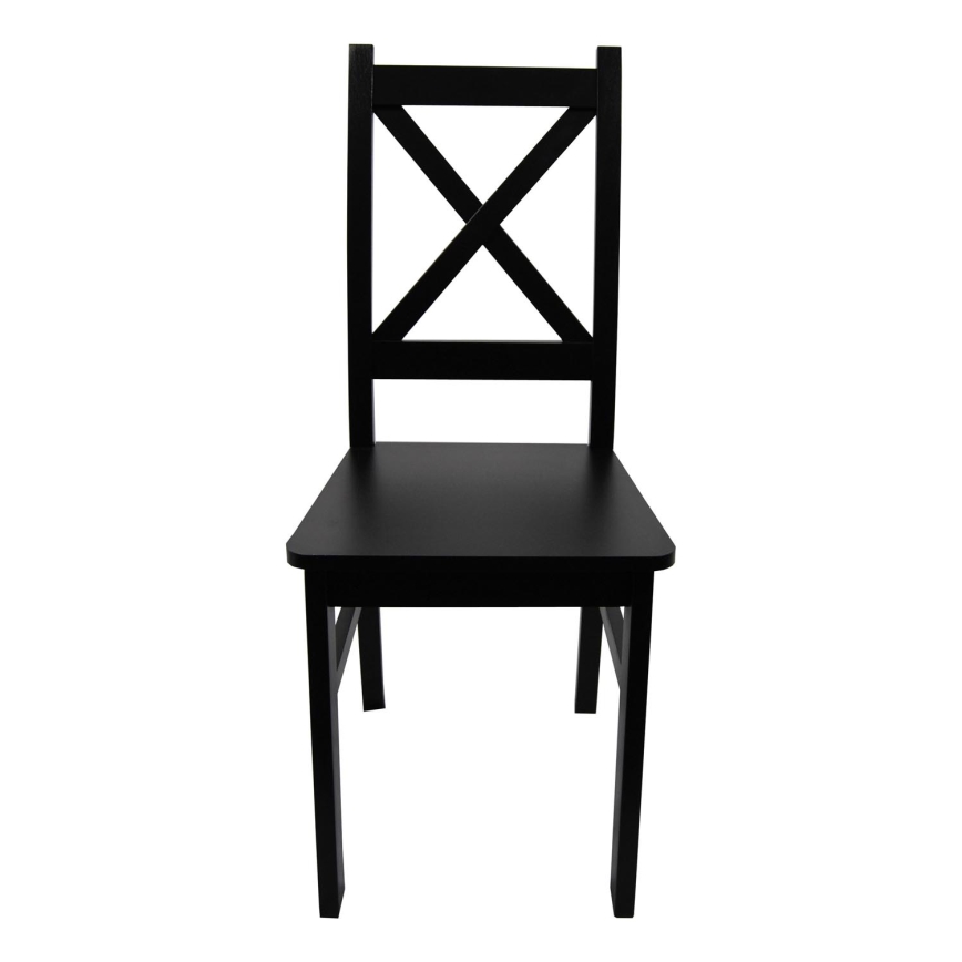 Silla de comedor NATE negro