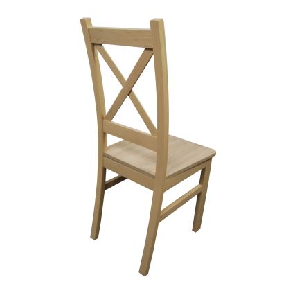 Silla de comedor NATE roble sonoma