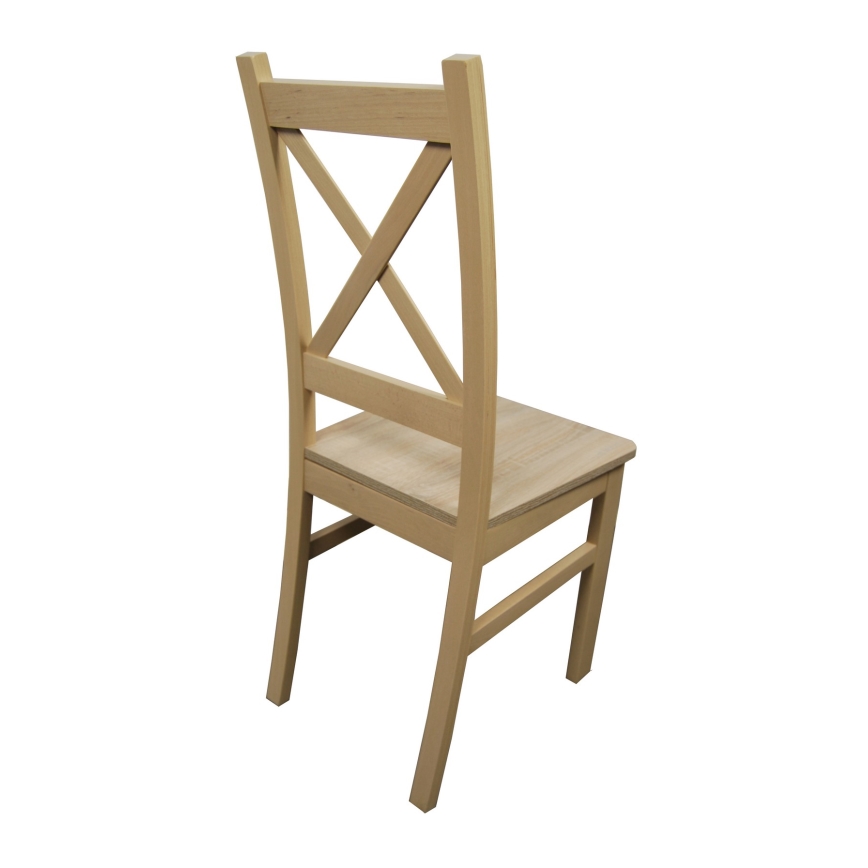 Silla de comedor NATE roble sonoma