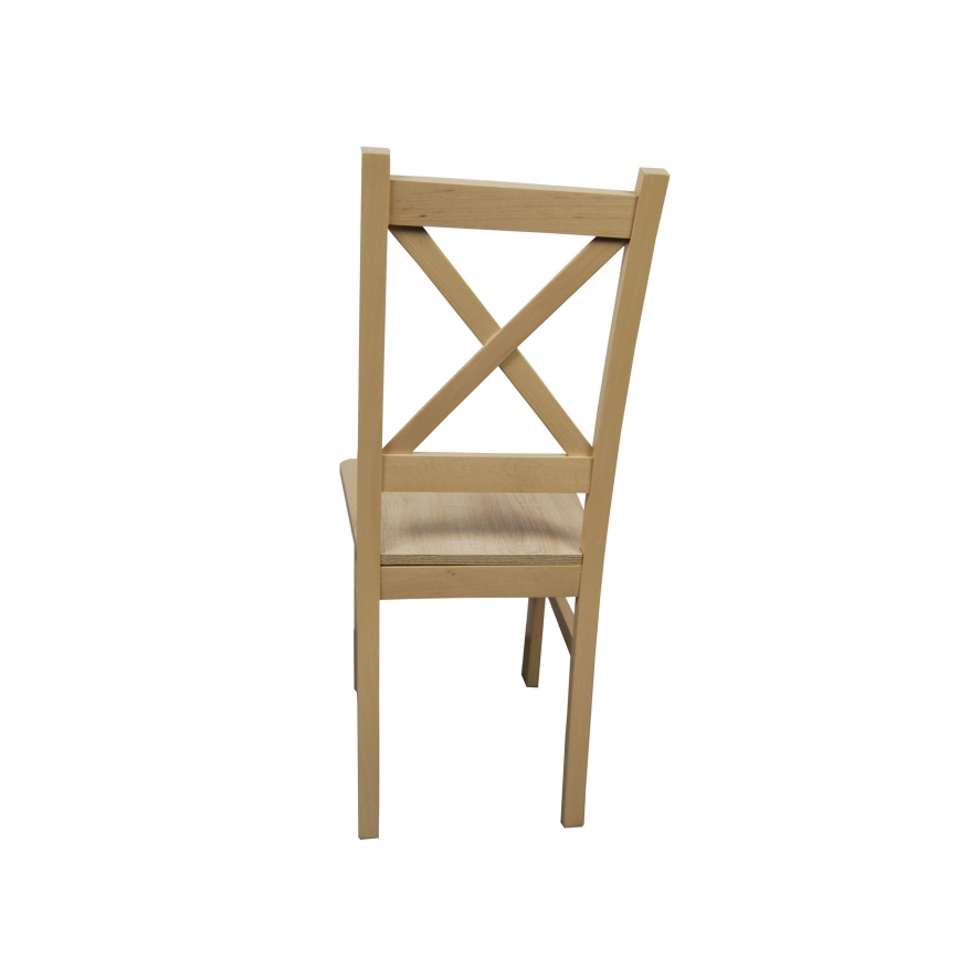 Silla de comedor NATE roble sonoma