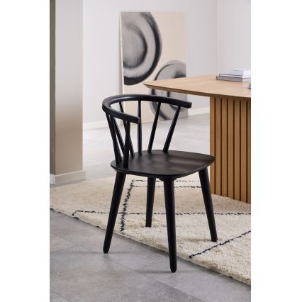 Silla de comedor RUBY 1 pz negro