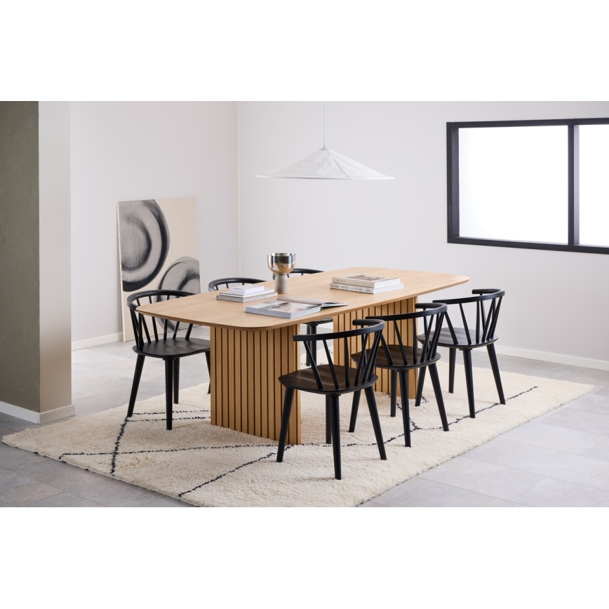 Silla de comedor RUBY 1 pz negro