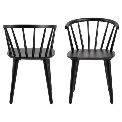 Silla de comedor RUBY 1 pz negro