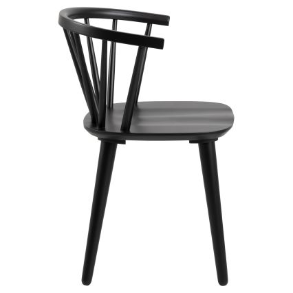 Silla de comedor RUBY 1 pz negro