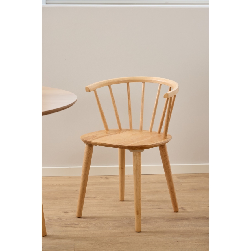 Silla de comedor RUBY 1 pz roble