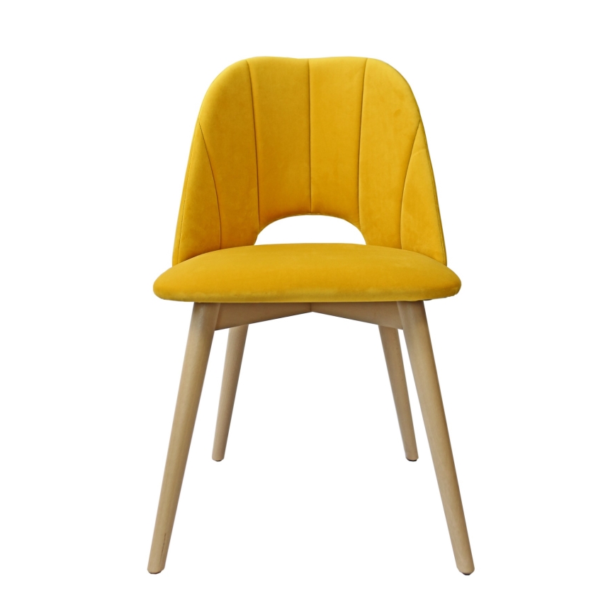 Silla de comedor THEO amarillo
