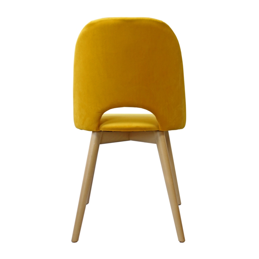 Silla de comedor THEO amarillo