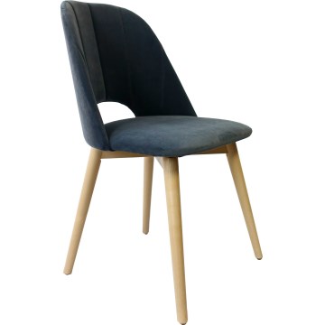 Silla de comedor THEO gris oscuro