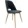 Silla de comedor THEO gris oscuro