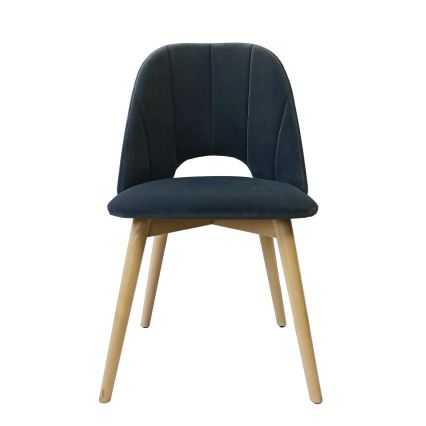 Silla de comedor THEO gris oscuro
