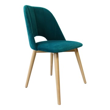 Silla de comedor THEO turquesa