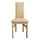 Silla de comedor ZOE haya/color crema