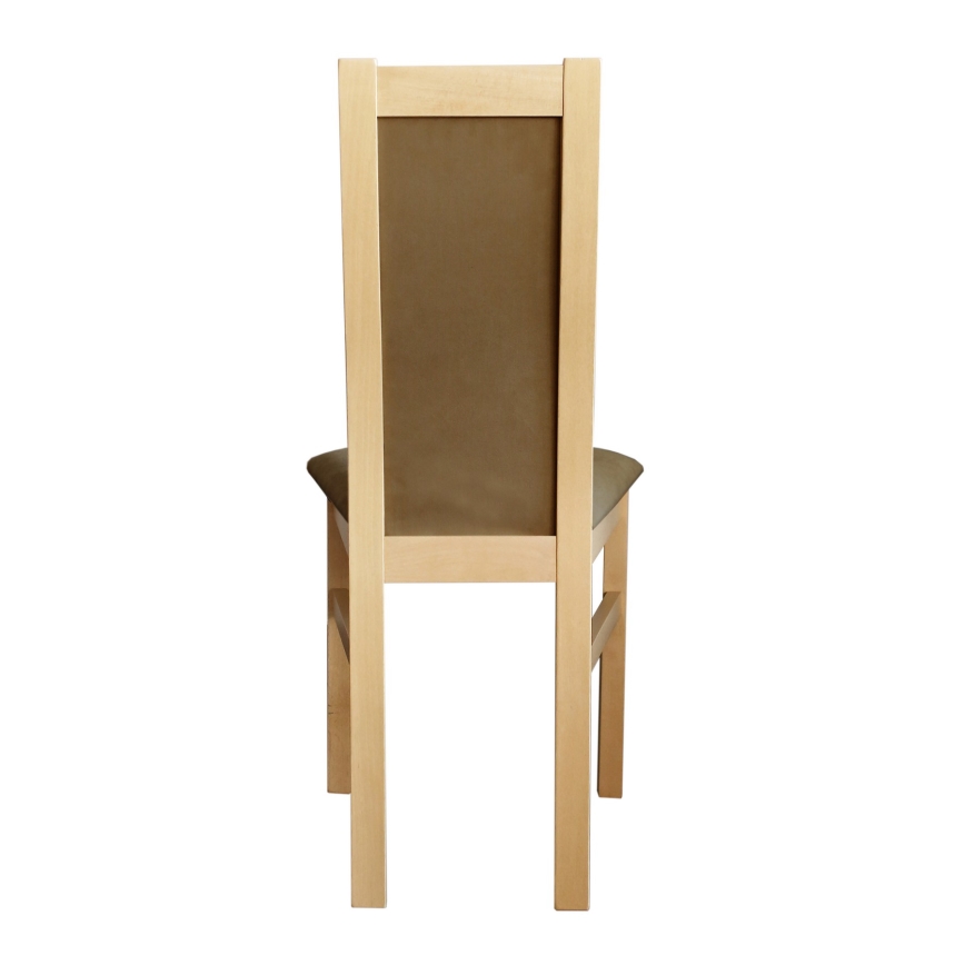 Silla de comedor ZOE haya/marrón