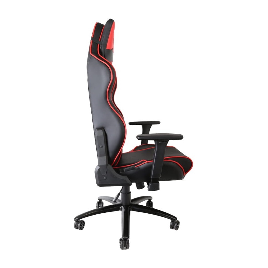Silla de juego VARR Monza negro/rojo