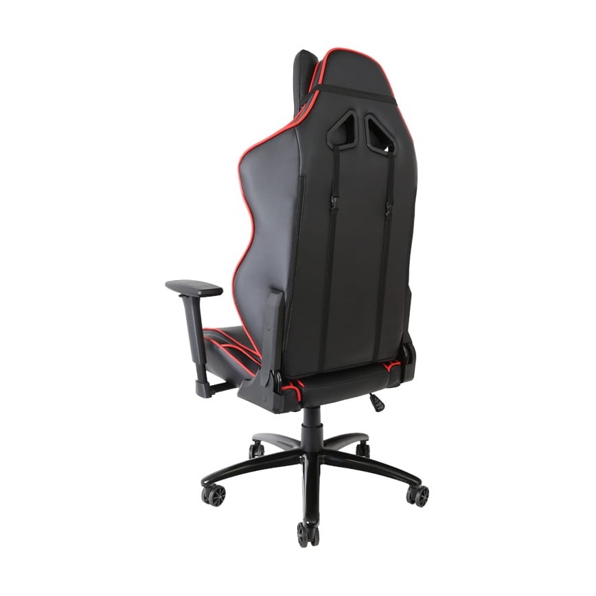 Silla de juego VARR Monza negro/rojo