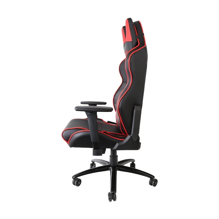Silla de juego VARR Monza negro/rojo